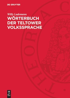 Couverture_Wörterbuch der Teltower Volkssprache