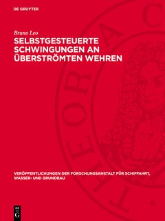 Couverture_Selbstgesteuerte Schwingungen an überströmten Wehren
