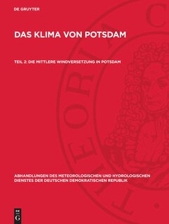 Front cover_Die mittlere Windversetzung in Potsdam
