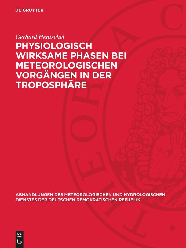 Couverture_Physiologisch wirksame Phasen bei meteorologischen Vorgängen in der Troposphäre