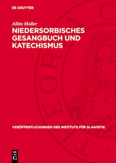 Couverture_Niedersorbisches Gesangbuch und Katechismus