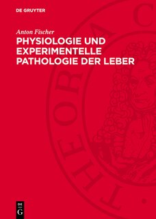 Couverture_Physiologie und experimentelle Pathologie der Leber