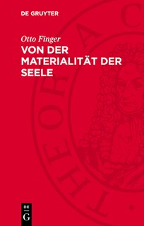 Front cover_Von der Materialität der Seele