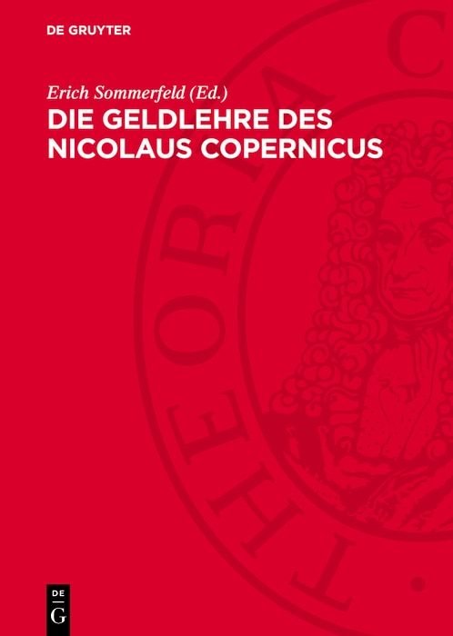 Front cover_Die Geldlehre des Nicolaus Copernicus