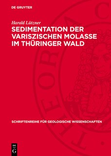 Front cover_Sedimentation der variszischen Molasse im Thüringer Wald