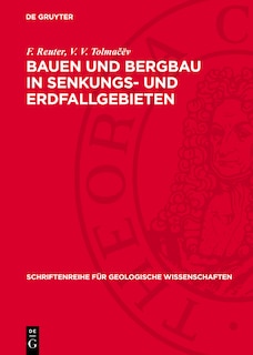 Front cover_Bauen und Bergbau in Senkungs- und Erdfallgebieten
