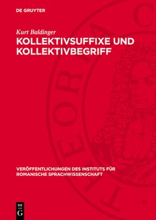 Front cover_Kollektivsuffixe und Kollektivbegriff