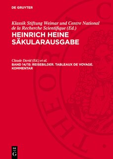Front cover_Reisebilder. Tableaux de voyage. Kommentar