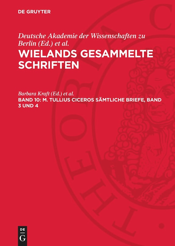 Front cover_M. Tullius Ciceros Sämtliche Briefe, Band 3 und 4