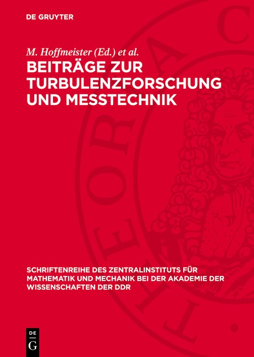 Front cover_Beiträge zur Turbulenzforschung und Messtechnik