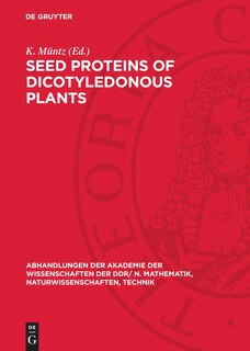 Couverture_Seed proteins of dicotyledonous plants