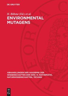 Front cover_Environmental Mutagens