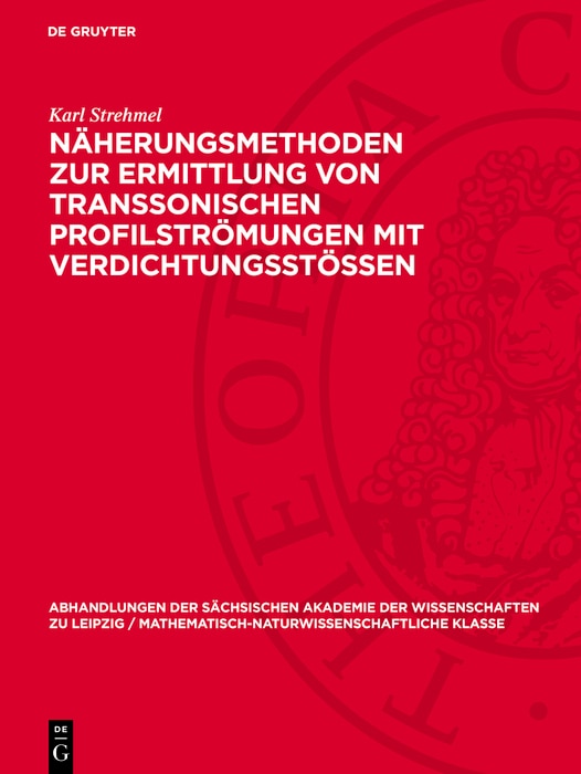 Couverture_Näherungsmethoden zur Ermittlung von transsonischen Profilströmungen mit Verdichtungsstössen