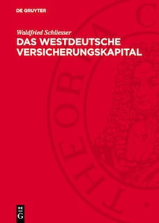 Front cover_Das Westdeutsche Versicherungskapital