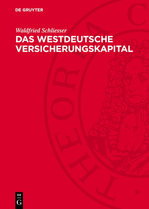 Front cover_Das Westdeutsche Versicherungskapital