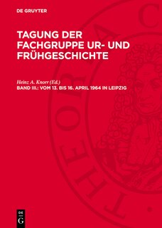 Front cover_Vom 13. bis 16. April 1964 in Leipzig
