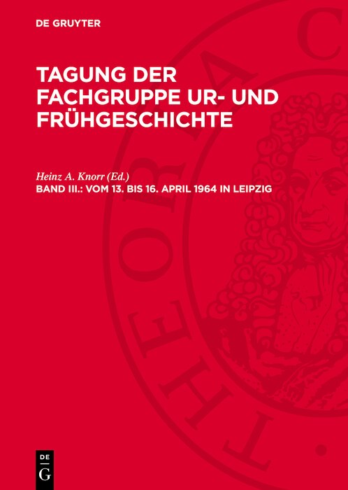 Front cover_Vom 13. bis 16. April 1964 in Leipzig