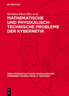 Couverture_Mathematische und physikalisch-technische Probleme der Kybernetik
