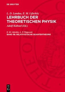 Front cover_Relativistische Quantentheorie