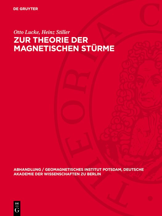 Couverture_Zur Theorie der magnetischen Stürme
