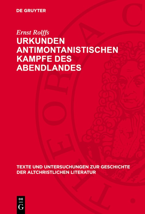 Front cover_Urkunden antimontanistischen Kampfe des Abendlandes