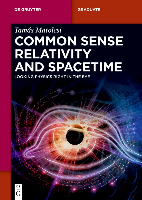 Couverture_Common Sense Relativity and Spacetime