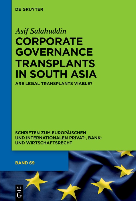 Couverture_Transplant of Corporate Governance Regimes to South Asia