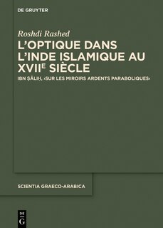 Front cover_L’optique dans l’Inde islamique au XVIIe siècle