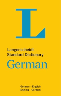 Front cover_Langenscheidt Standard Dictionary German