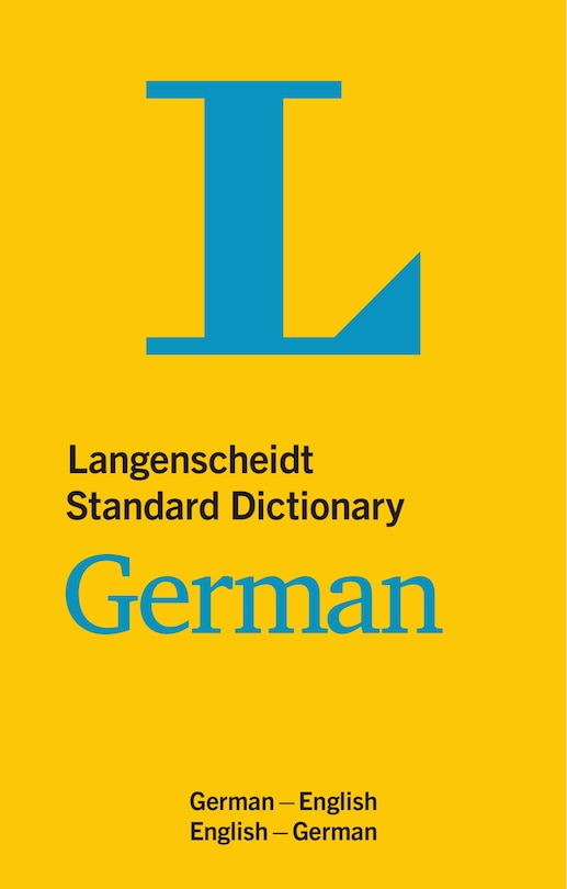 Front cover_Langenscheidt Standard Dictionary German