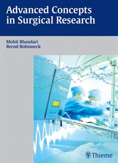 Couverture_Advanced Concepts in Surgical Research