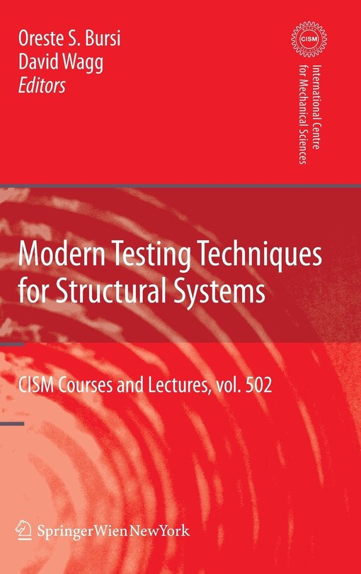 Couverture_Modern Testing Techniques for Structural Systems