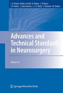 Couverture_Advances and Technical Standards in Neurosurgery