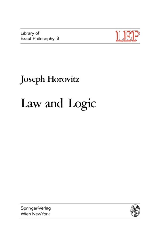 Front cover_Law and Logic
