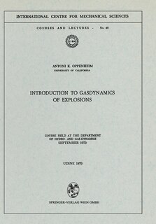 Front cover_Introduction to Gasdynamics of Explosions
