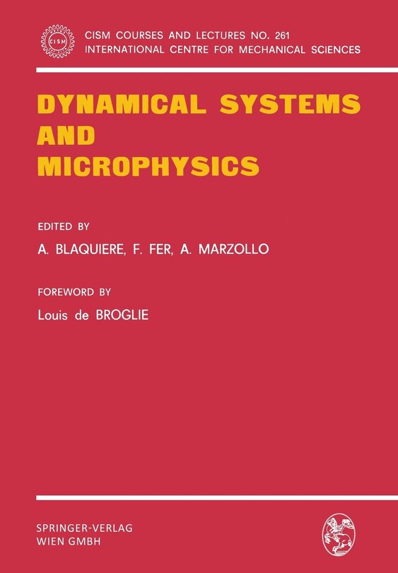 Front cover_Dynamical Systems And Microphysics