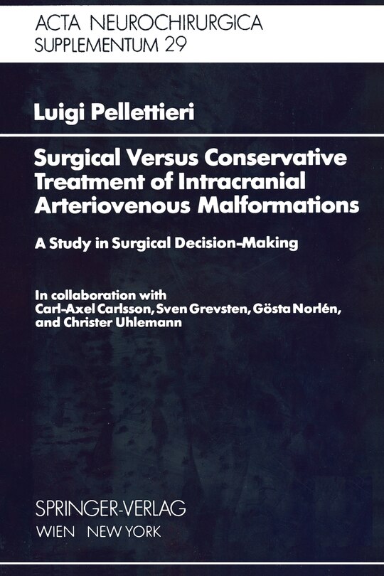 Front cover_Surgical Versus Conservative Treatment of Intracranial Arteriovenous Malformations