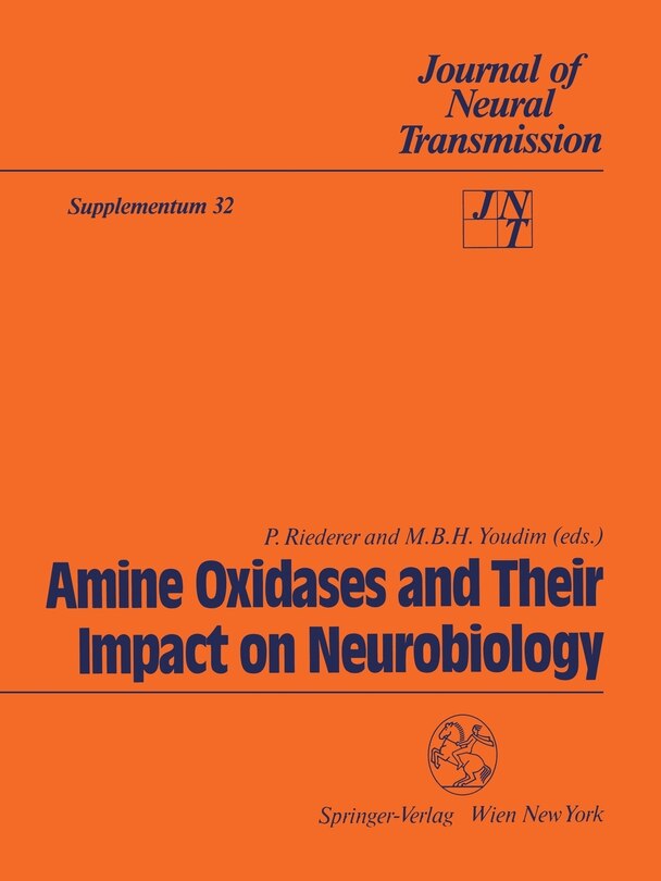 Couverture_Amine Oxidases and Their Impact on Neurobiology