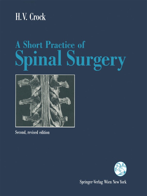Couverture_A Short Practice of Spinal Surgery