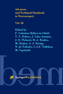 Front cover_Advances and Technical Standards in Neurosurgery