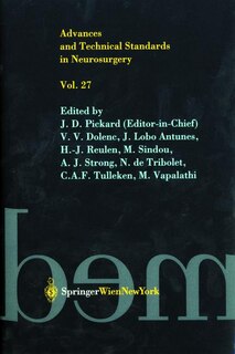 Front cover_Advances and Technical Standards in Neurosurgery