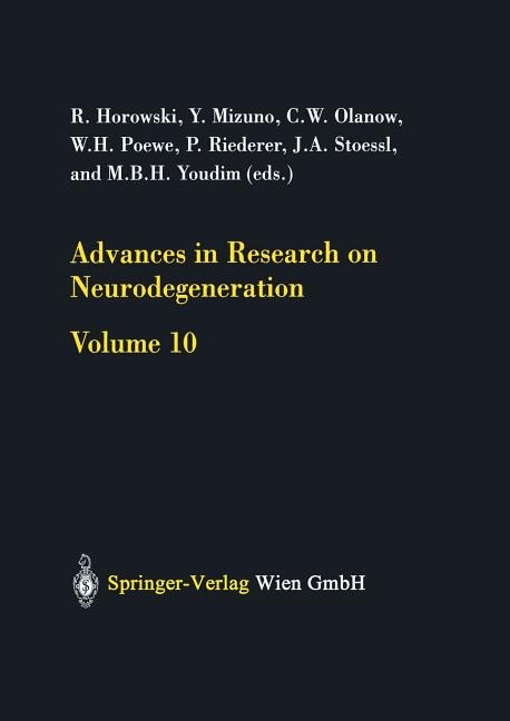 Front cover_Advances in Research on Neurodegeneration