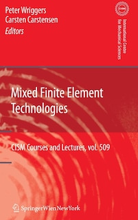 Couverture_Mixed Finite Element Technologies