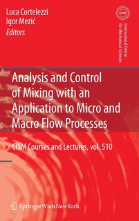 Front cover_Analysis and Control of Mixing with an Application to Micro and Macro Flow Processes