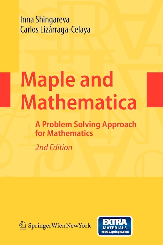 Front cover_Maple and Mathematica