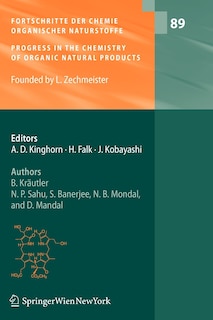 Fortschritte der Chemie organischer Naturstoffe / Progress in the Chemistry of Organic Natural Products