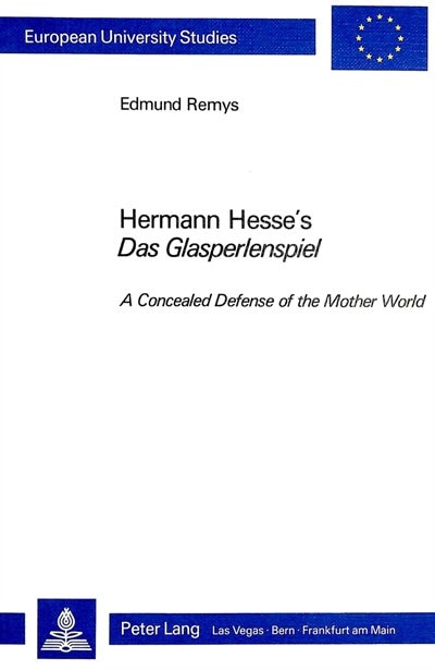 Couverture_Hermann Hesse's Das Glasperlenspiel