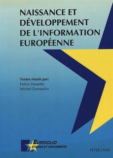Couverture_Naissance et d�veloppement de l'information europ�enne