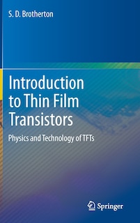 Couverture_Introduction to Thin Film Transistors