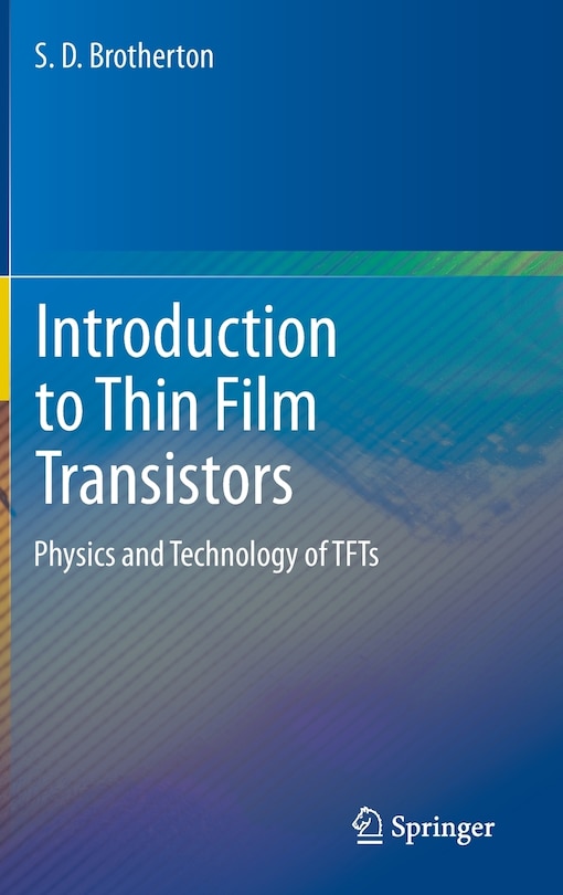 Couverture_Introduction to Thin Film Transistors